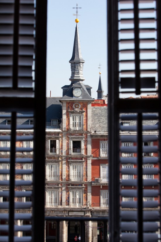 La plaza mayor restauración en Madrid