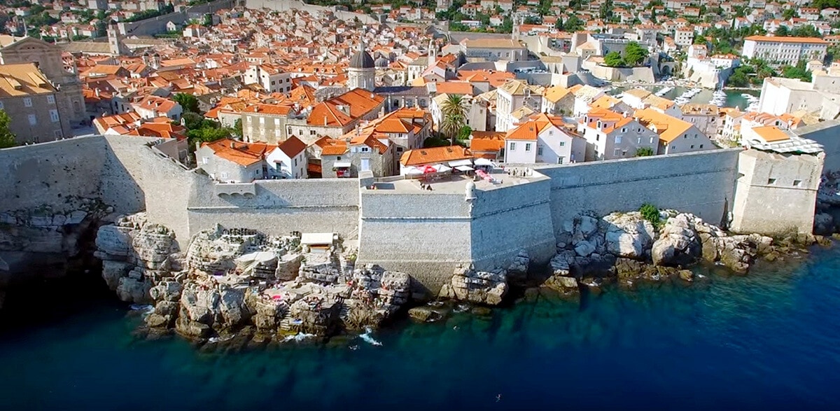 La ciudad amurallada de Dubrovnik, en Croacia