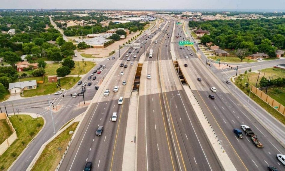 the North Tarrant Express highway