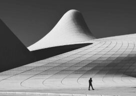 Centro Heydar Aliyev en Bakú, Azerbaiyán, de Zaha Hadid